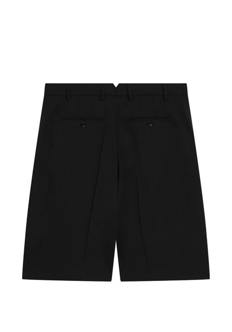 wide bermuda shorts man black AMI PARIS | HSO827.WV0194001